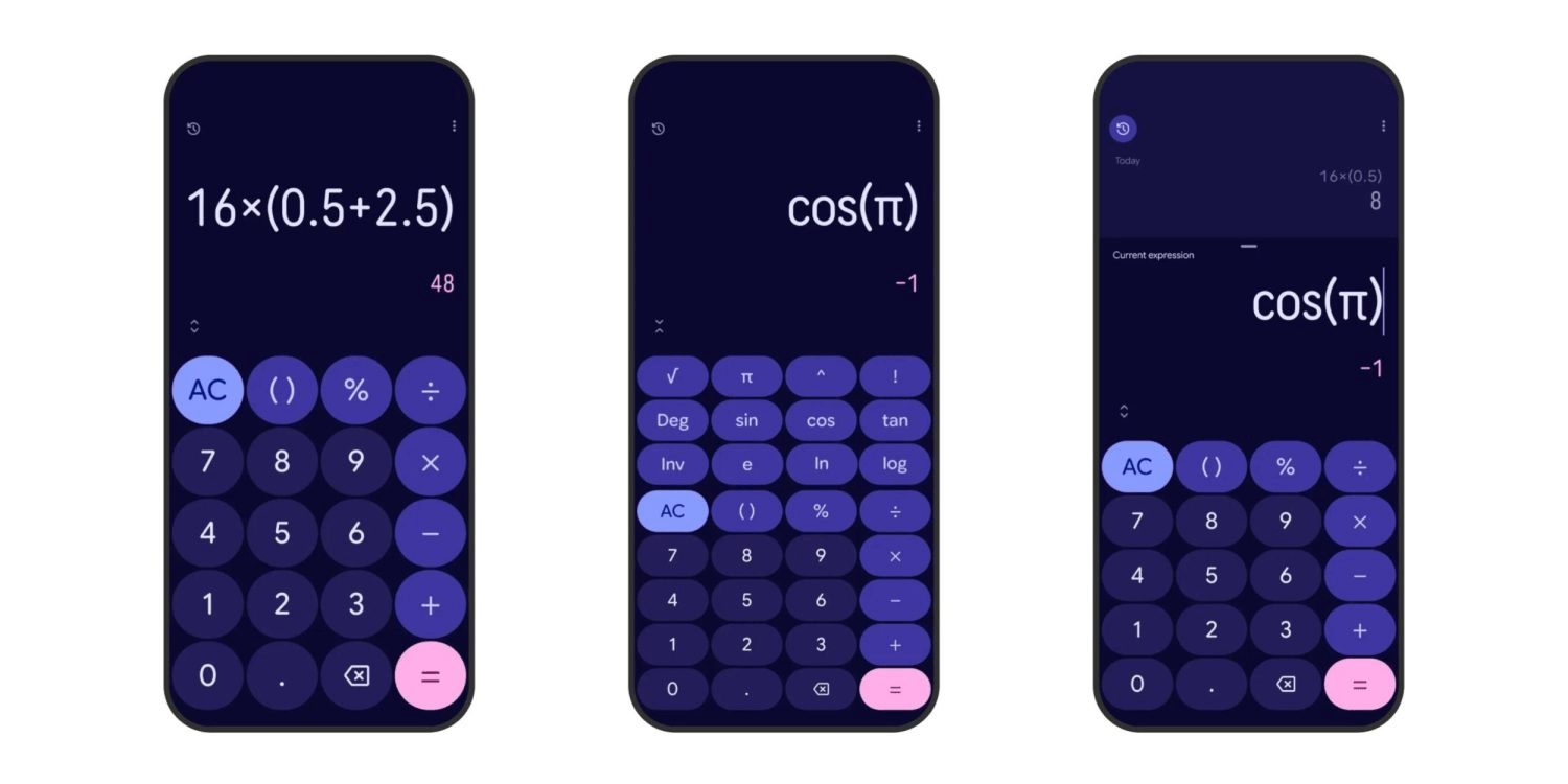 Google Calculator 9.0 Update Brings Material 3 Expressive Design And New Features