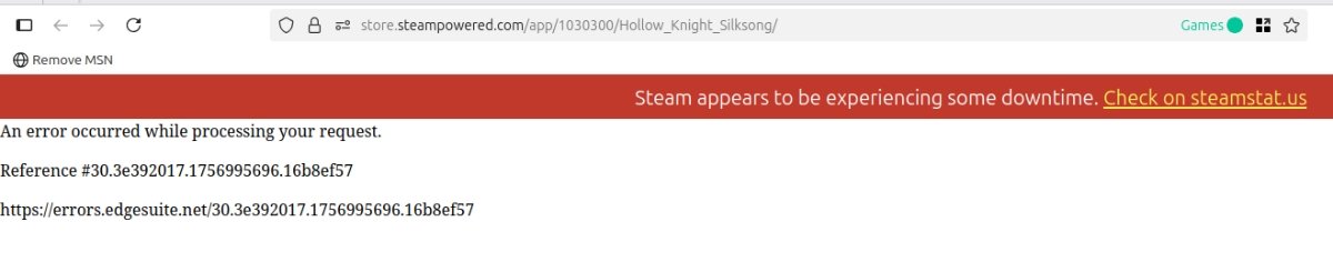 Hollow Knight: Silksong released, and it crashed Steam and console stores