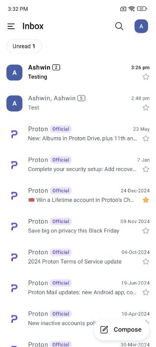 Proton Mail app gets a redesign, offline mode on Android and iOS