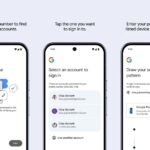 Google's sign in with phone number option can help you recover your account