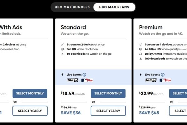 HBO Max plan prices increased again