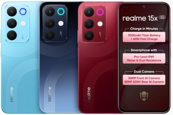 Realme Launches 15X 5G With 144Hz Display And 7000mAh Battery
