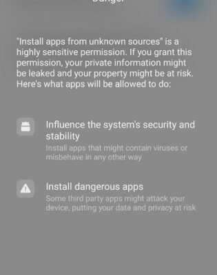 Google will allow experienced users to install apps from third-party sources on Android