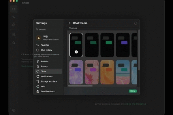 WhatsApp Receives Major Update On macOS With Visual Customizations