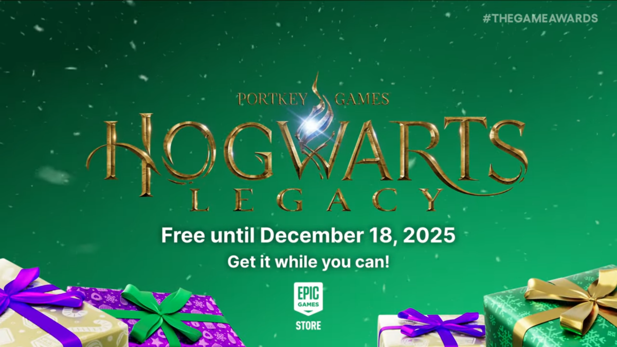 Hogwarts Legacy is free to claim on Epic Games until December 18