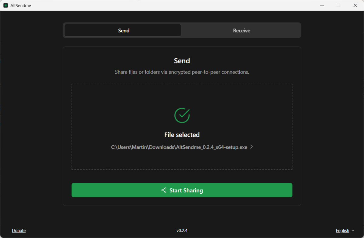 Share files with this free, open-source app that uses end-to-end encryption