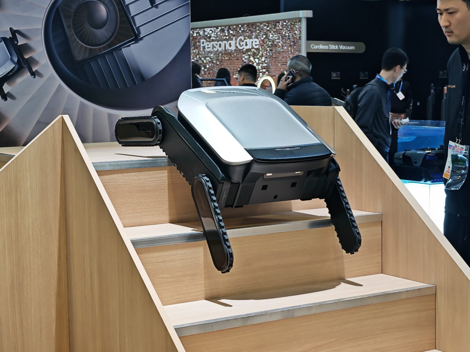 Dreame Cyber X Robot Vacuum Climbs Full Staircases At CES 2026