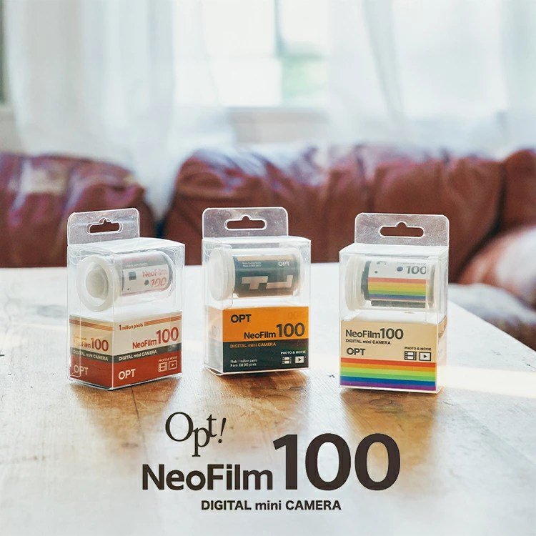 Retro Tech: Meet The NeoFilm 100 Miniature Digital Film Roll Camera