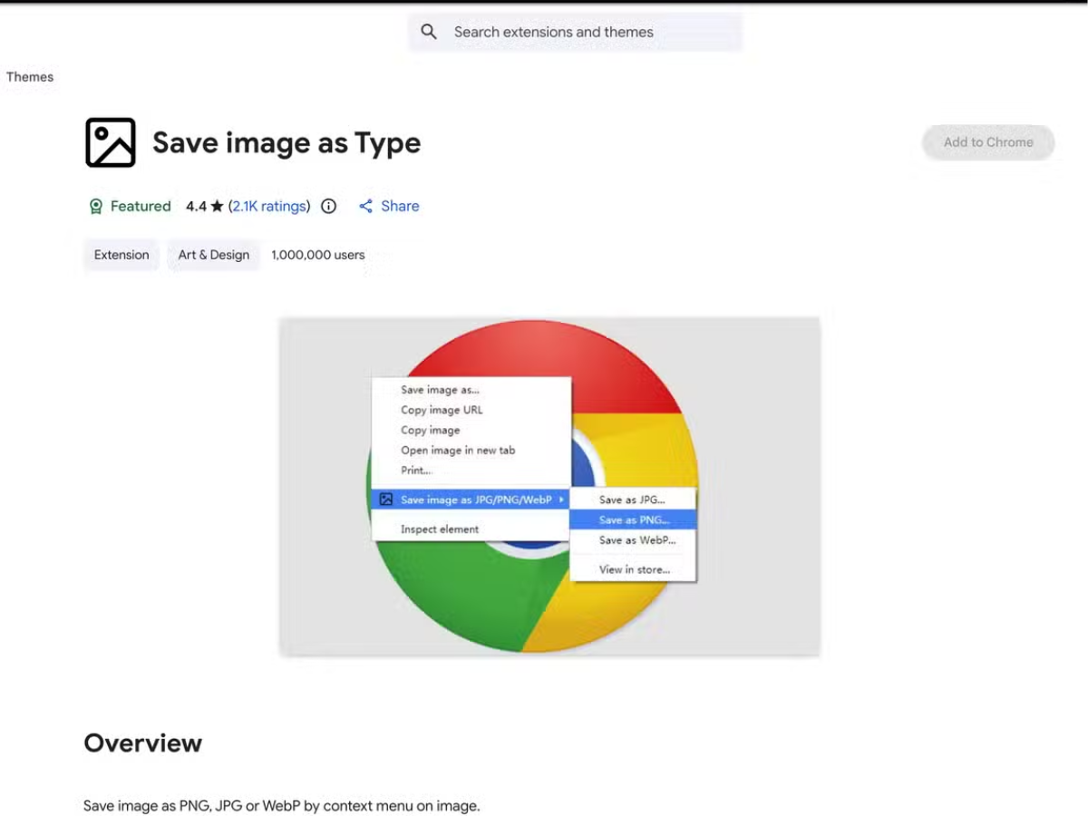 Chrome Extension "Save Image as Type" Was Hijacked, Putting Over 1 Million Users at Risk