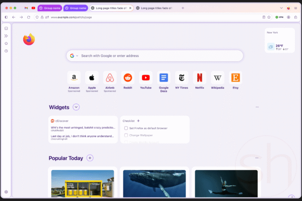 Mozilla Firefox Nova: Internal Project Reveals Major Visual Overhaul
