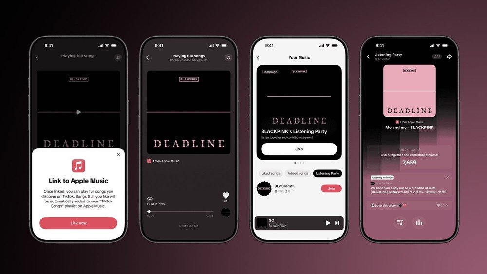 TikTok And Apple Music Announce Integrated Streaming Features
