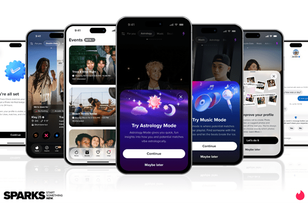 Tinder Unveils AI Matchmaking And New Features At SPARKS 2026 Keynote