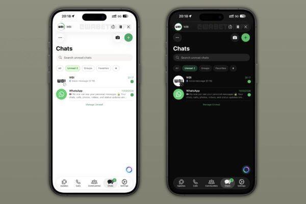 WhatsApp Updates Audio Player With Liquid Glass Design And New Control Button