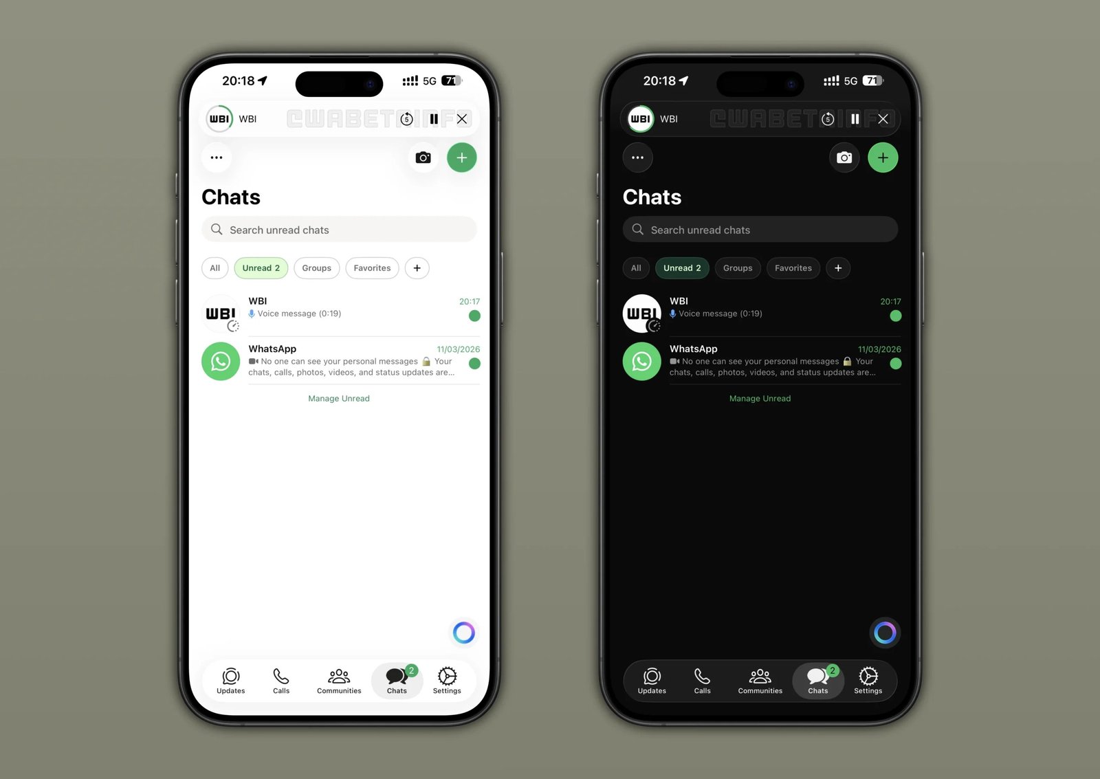WhatsApp Updates Audio Player With Liquid Glass Design And New Control Button