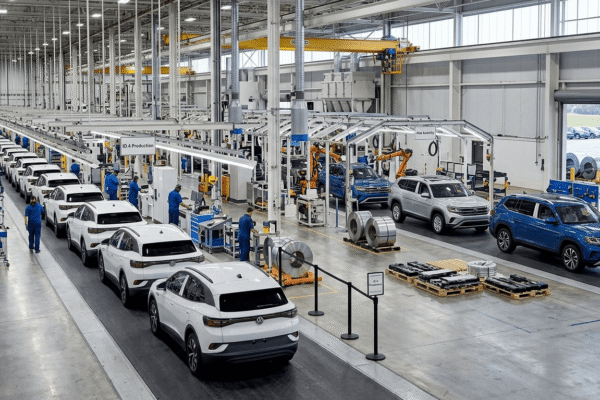 VW Ends US ID.4 Production: Shift Toward Gas-Powered Atlas SUV