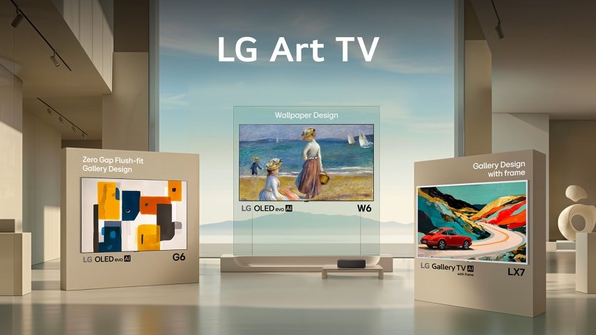 LG Launches 2026 Art TV Lineup: OLED evo W6, G6 And Gallery TV
