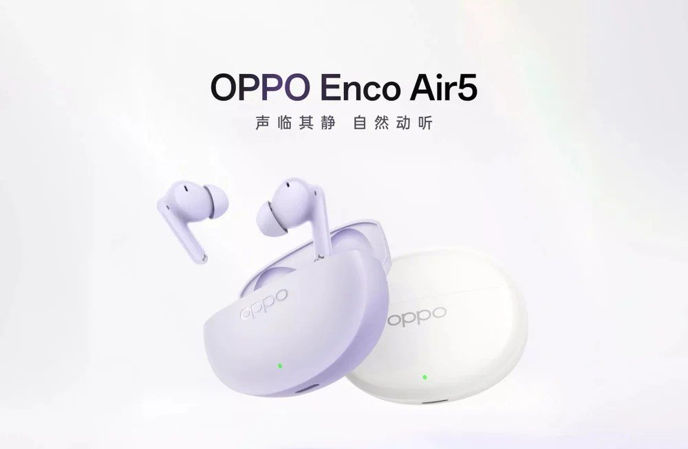 Oppo Launches Budget-Friendly Enco Air 5 Wireless Earbuds Capable Of 54 Hours Of Playback