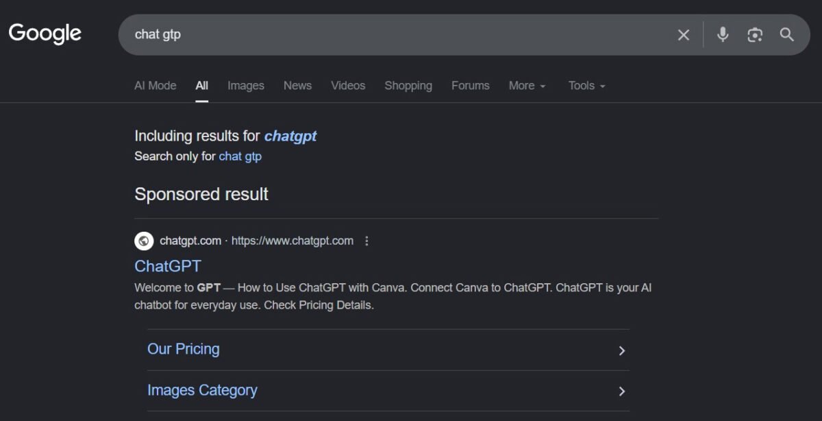 Attackers Abuse ChatGPT Share Links to Host Fake Outage Pages That Deliver Malware