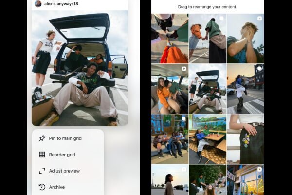 Instagram is finally letting everyone reorganize their profile grid