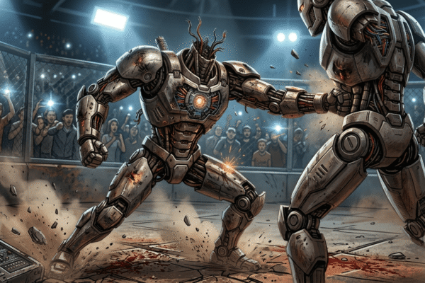 Damaged Humanoid Robot Continues Fighting in Viral Clip