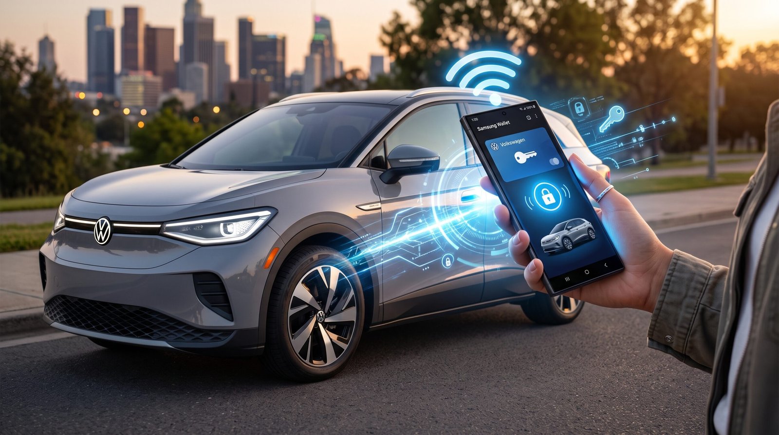 Samsung Wallet Adds Digital Car Key Support For Volkswagen EVs