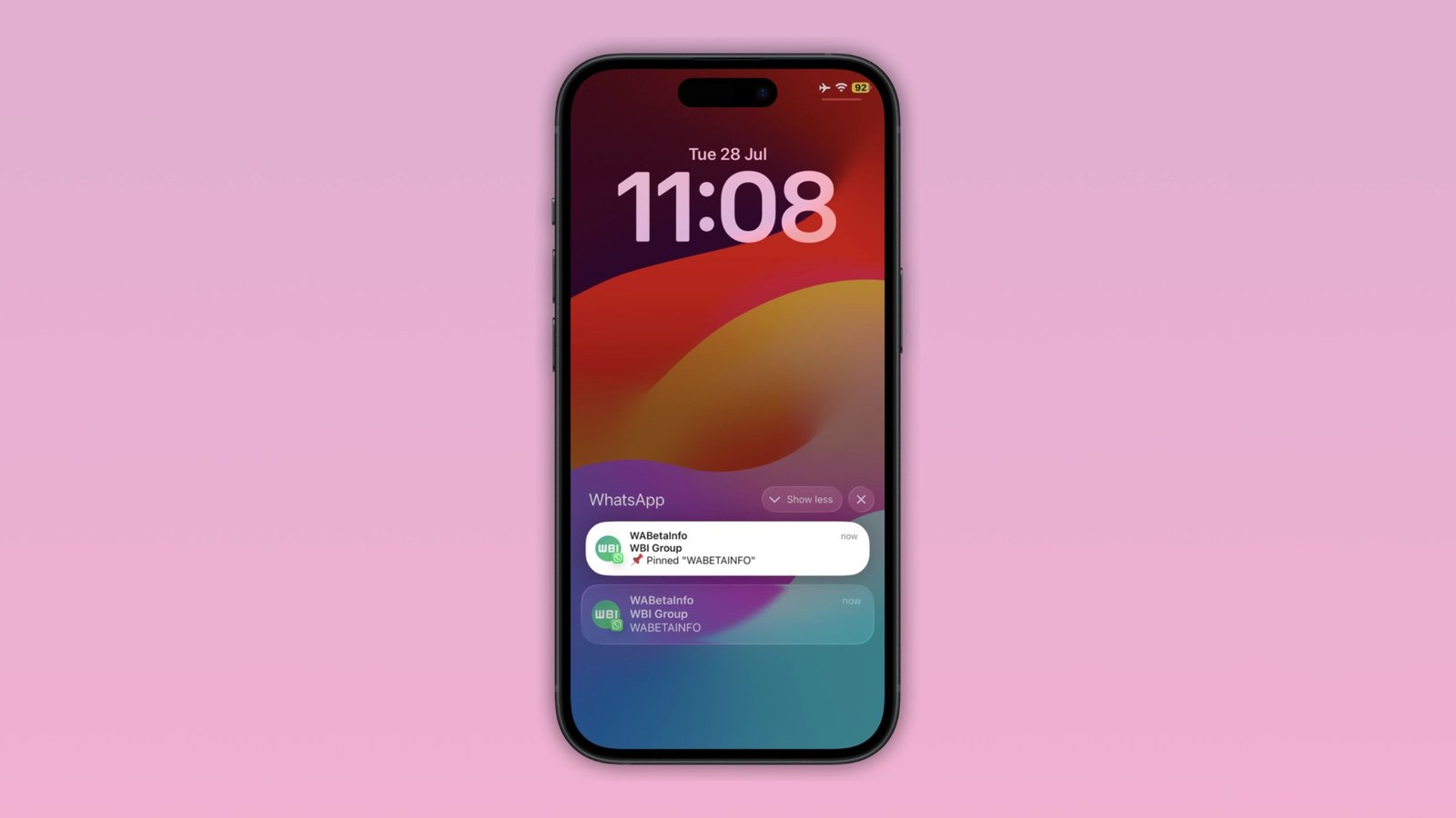 WhatsApp Adds Pinned Message Notifications To iOS