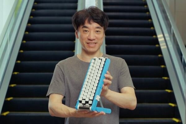 Google Unveils A Physical Gboard On Conveyor Belts
