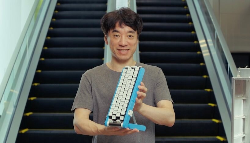 Google Unveils A Physical Gboard On Conveyor Belts