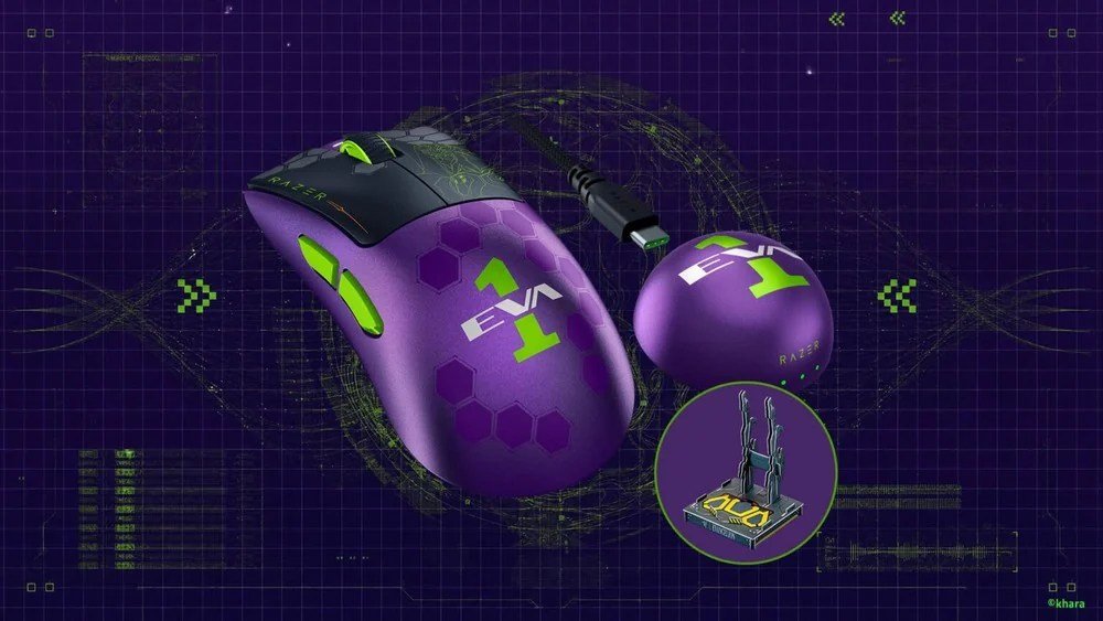 Razer Announces Evangelion EVA-01 Gaming Peripheral Collection